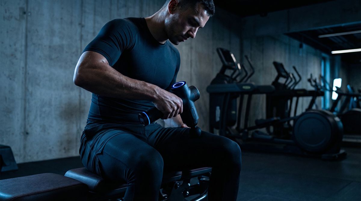 Test pistolet de massage par Olivier Run